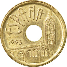 Moneda, España, Juan Carlos I, Castilla and Leon, 25 Pesetas, 1995, Madrid