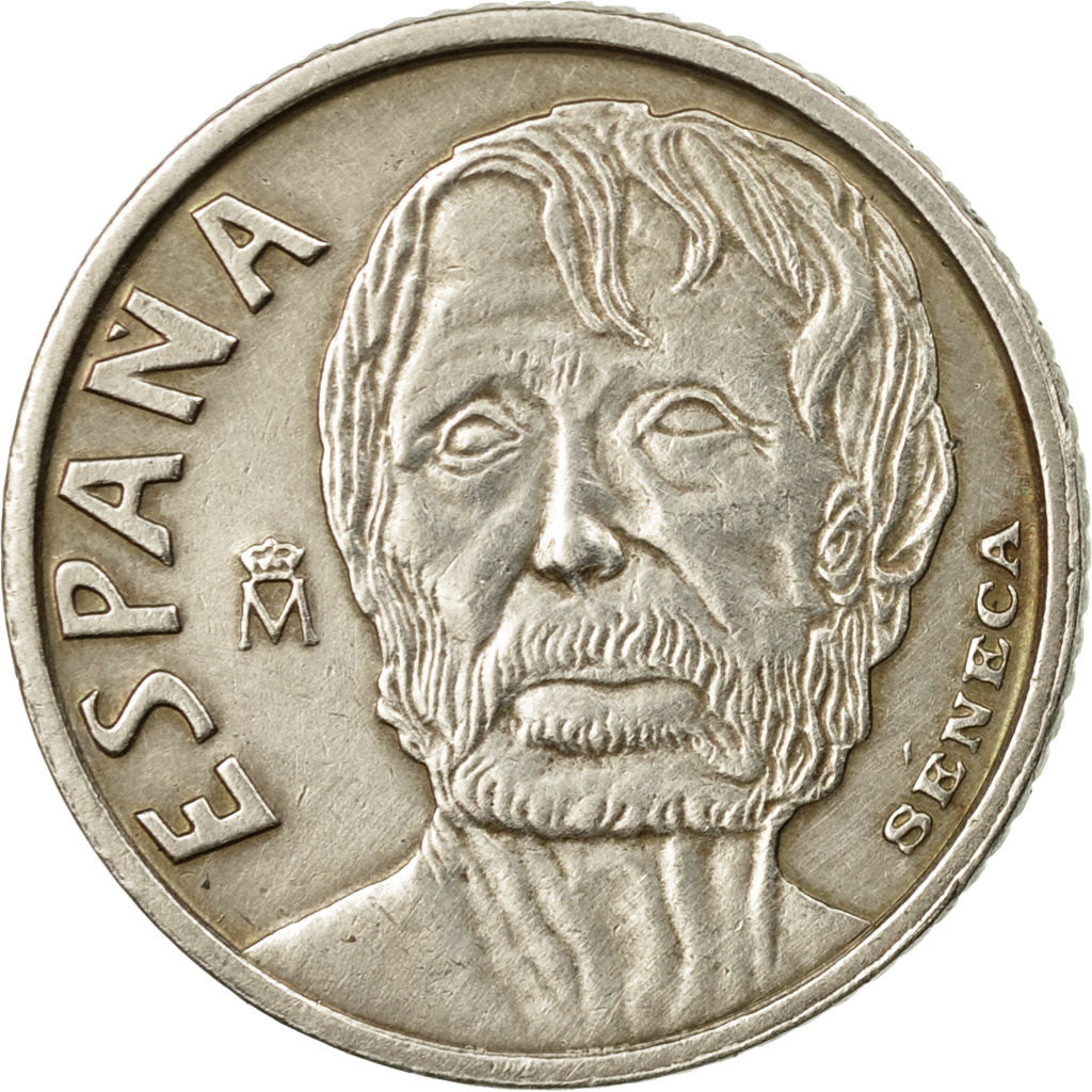 Coin, Spain, Juan Carlos I, Seneca, 10 Pesetas, 1997, EF(40-45), Copper-nickel