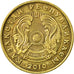 Monnaie, Kazakhstan, 5 Tenge, 2010, TTB, Nickel-brass, KM:24
