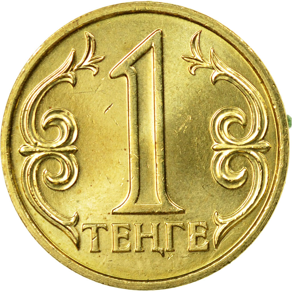 Moneta, Kazakistan, Tenge, 2004, SPL-, Nichel-ottone, KM:23
