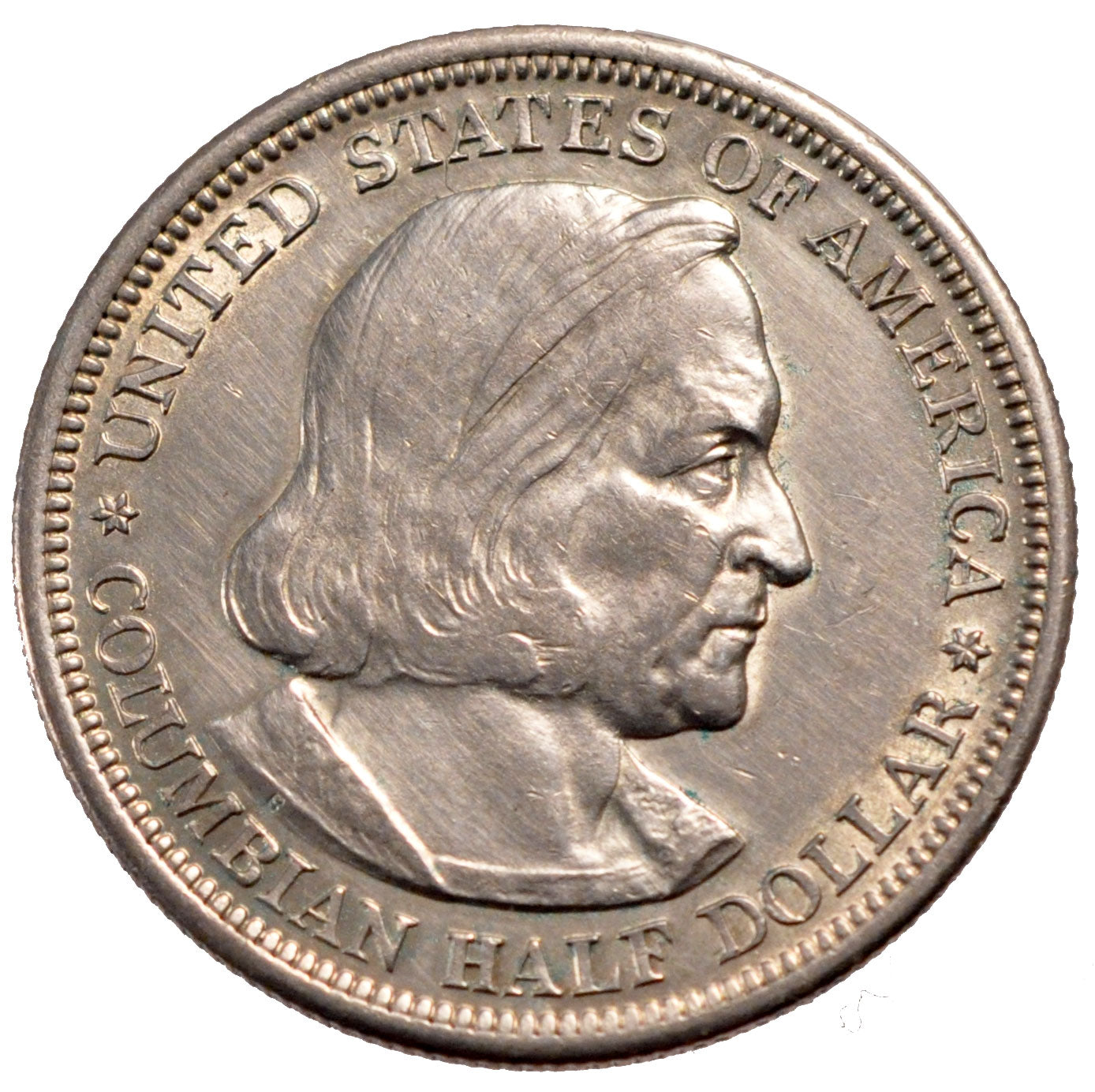 UNITED STATES, Half Dollar, 1893, U.S. Mint, KM #117, AU(55-58), Silver, 30.6,..