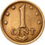 Moneda, Antillas holandesas, Juliana, Cent, 1971, MBC, Bronce, KM:8