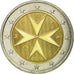 Malta, 2 Euro, 2008, EF(40-45), Bi-Metallic, KM:132