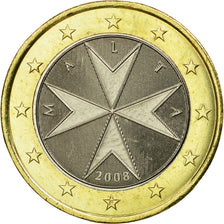 Malta, Euro, 2008, EF(40-45), Bi-Metallic, KM:131