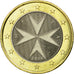 Malta, Euro, 2008, EF(40-45), Bi-Metallic, KM:131