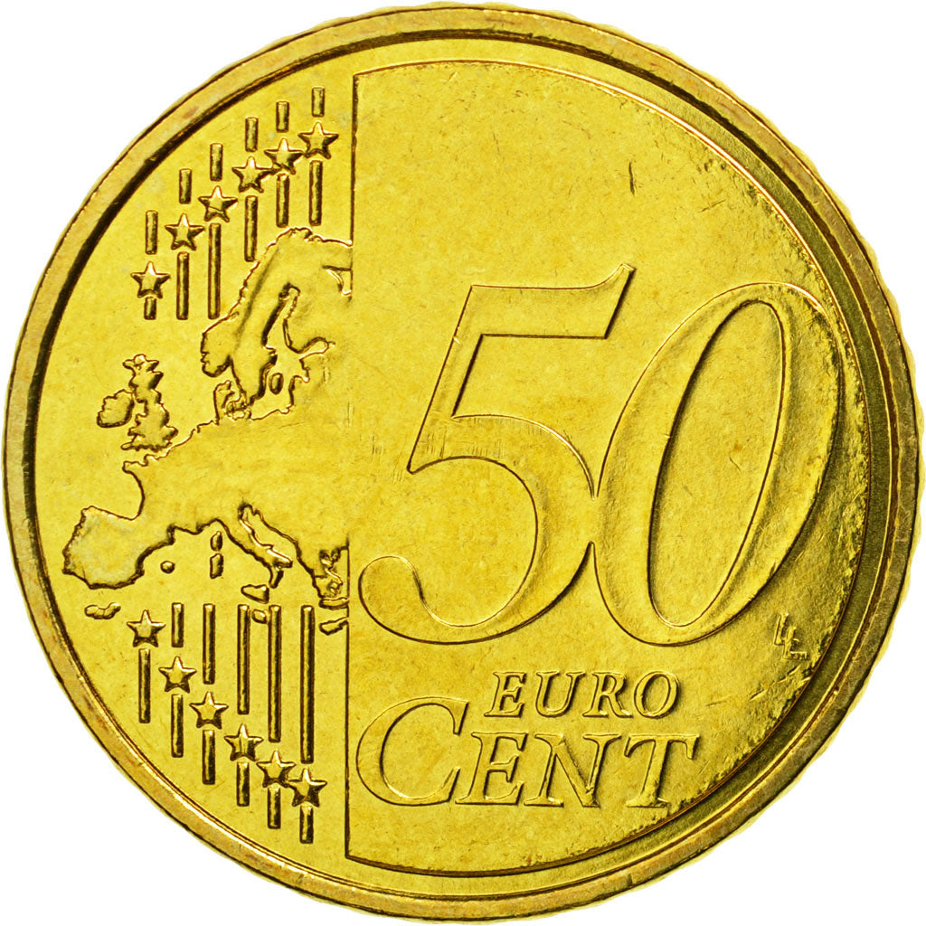 Malta, 50 Euro Cent, 2008, AU(55-58), Brass, KM:130