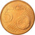 Malta, 5 Euro Cent, 2008, AU(55-58), Copper Plated Steel, KM:127