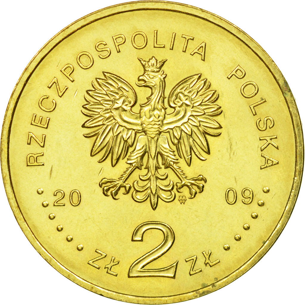 Coin, Poland, Supreme Chamber of Control, 90th Anniversary, 2 Zlote, 2009