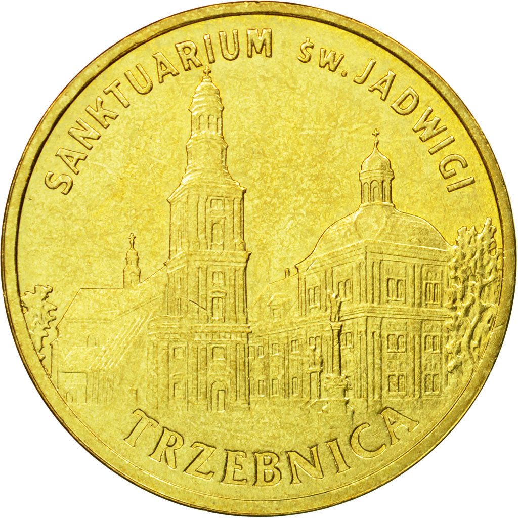 Monnaie, Pologne, Trzebnica, 2 Zlote, 2009, Warsaw, TTB, Laiton, KM:711
