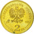 Moneda, Polonia, Polish Travellers & Explorers, 2 Zlote, 2008, MBC, Latón
