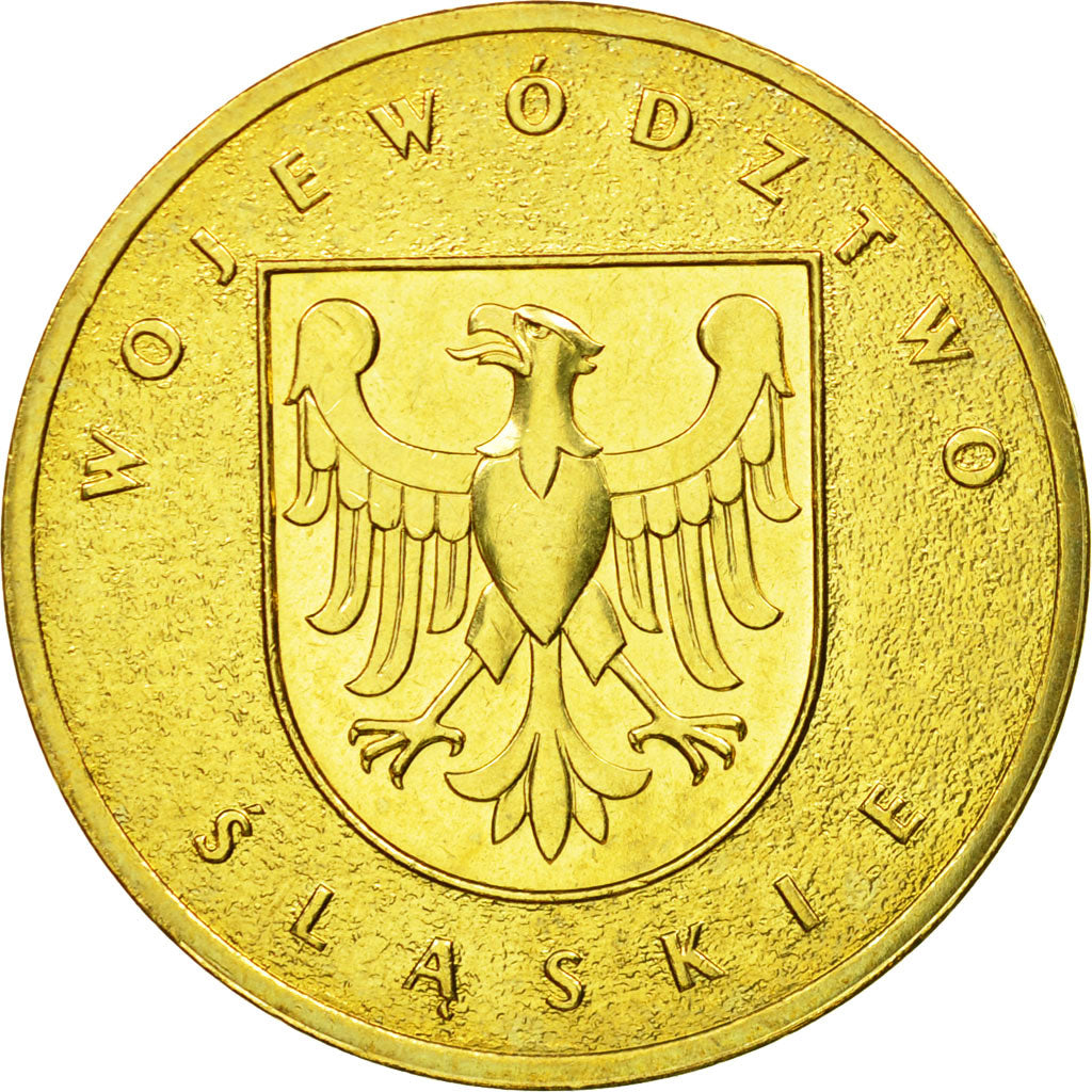 Coin, Poland, Slaskie (Silesia) District, 2 Zlote, 2004, Warsaw, EF(40-45)