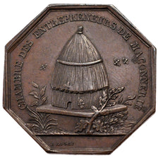 France, Trades, Token, 1810, AU(55-58), Copper, 17.15