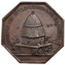 France, Trades, Token, 1810, AU(55-58), Copper, 17.15