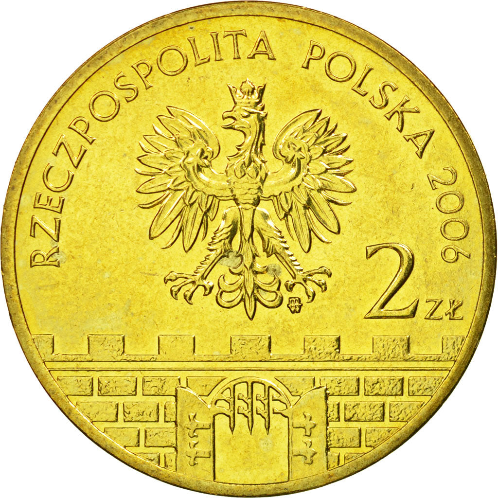 Munten, Polen, 2 Zlote, 2006, Warsaw, PR, Tin, KM:569