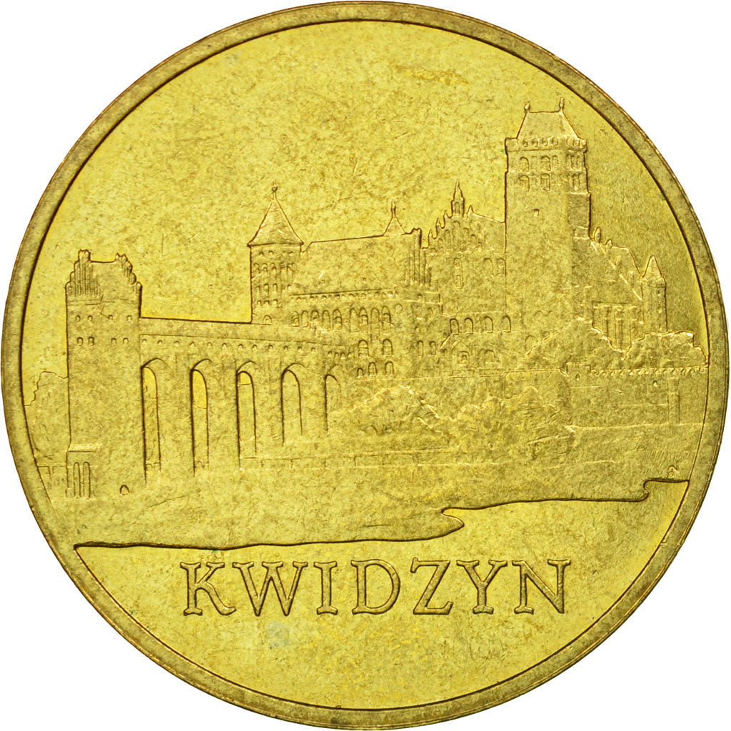 Coin, Poland, 2 Zlote, 2007, Warsaw, EF(40-45), Brass, KM:577