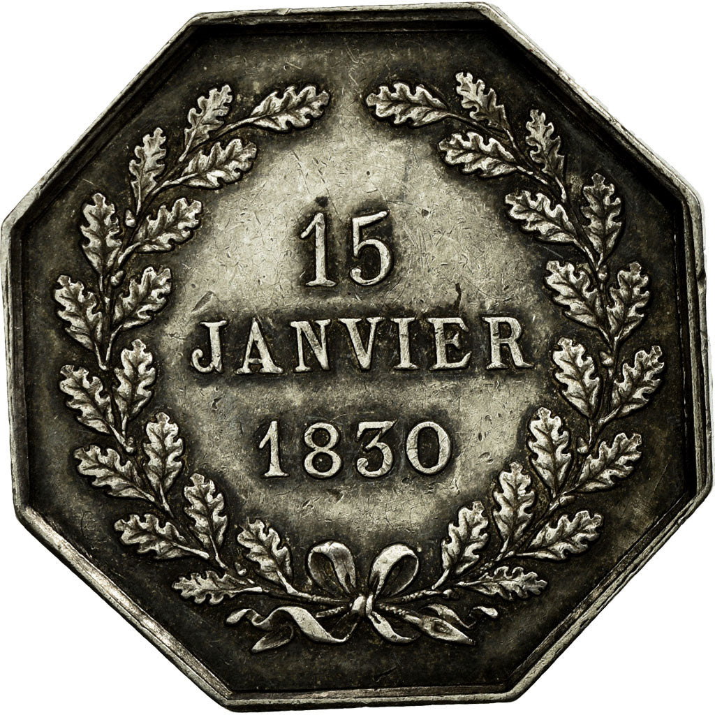 France, Token, Trades, 1830, AU(50-53), Silver