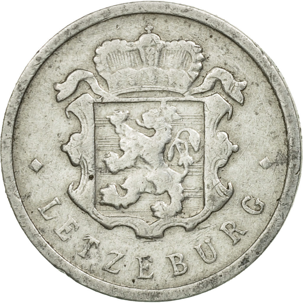 Coin, Luxembourg, Jean, 25 Centimes, 1954, VF(30-35), Aluminum, KM:45a.2