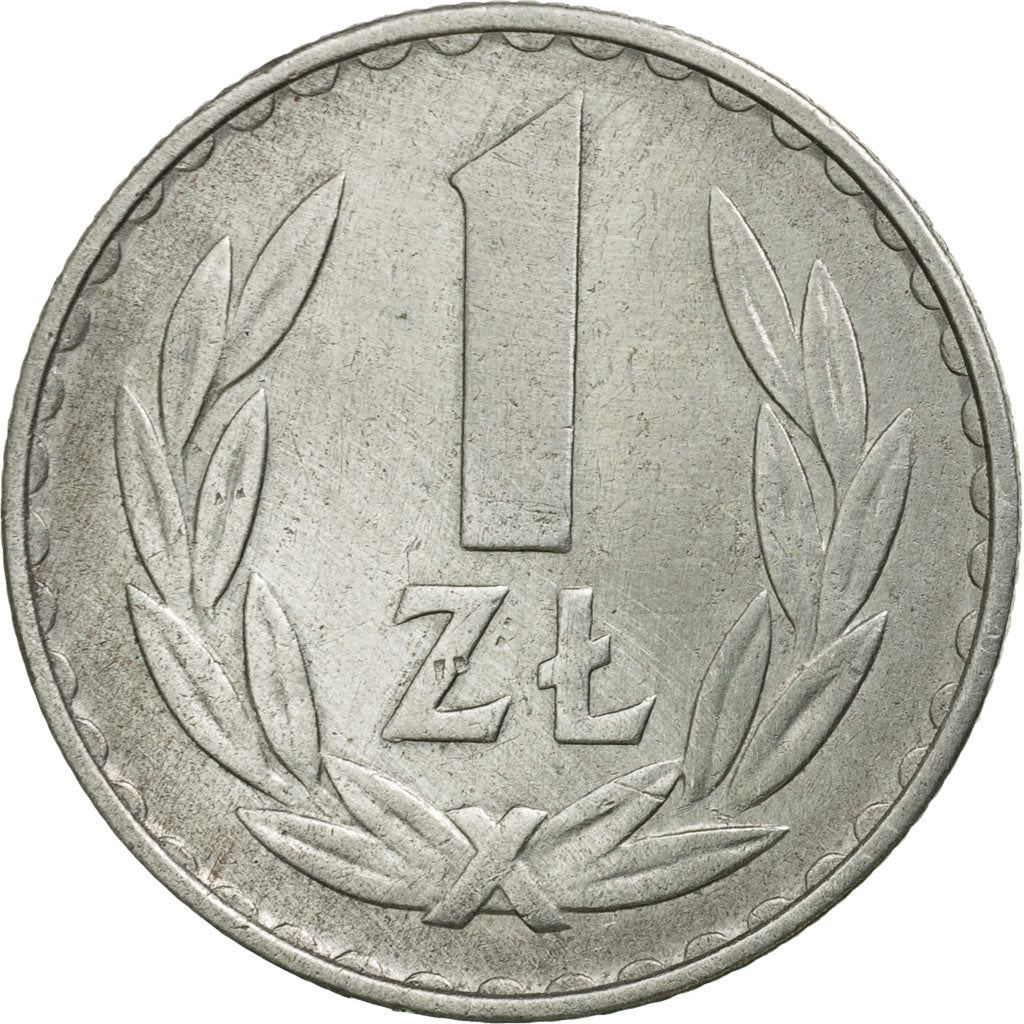Monnaie, Pologne, Zloty, 1977, Warsaw, TB+, Aluminium, KM:49.1