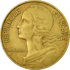 Coin, France, Marianne, 20 Centimes, 1966, Paris, EF(40-45), Aluminum-Bronze