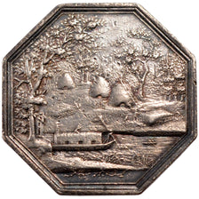 France, Trades, Token, 1820, EF(40-45), Silver, 16.33