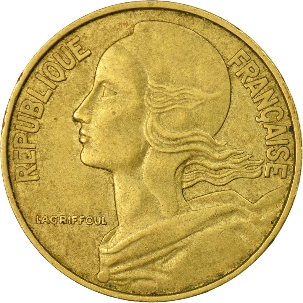 Munten, Frankrijk, Marianne, 20 Centimes, 1970, Paris, FR, Aluminum-Bronze