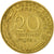 Coin, France, Marianne, 20 Centimes, 1970, Paris, VF(20-25), Aluminum-Bronze