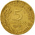 Moneda, Francia, Marianne, 5 Centimes, 1970, Paris, BC+, Aluminio - bronce