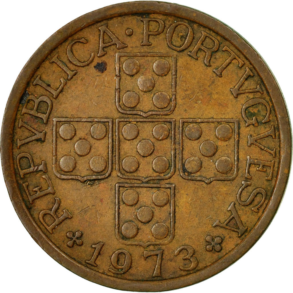 Monnaie, Portugal, 50 Centavos, 1973, TB, Bronze, KM:596