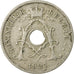 Moneta, Belgia, 10 Centimes, 1921, VF(30-35), Miedź-Nikiel, KM:86