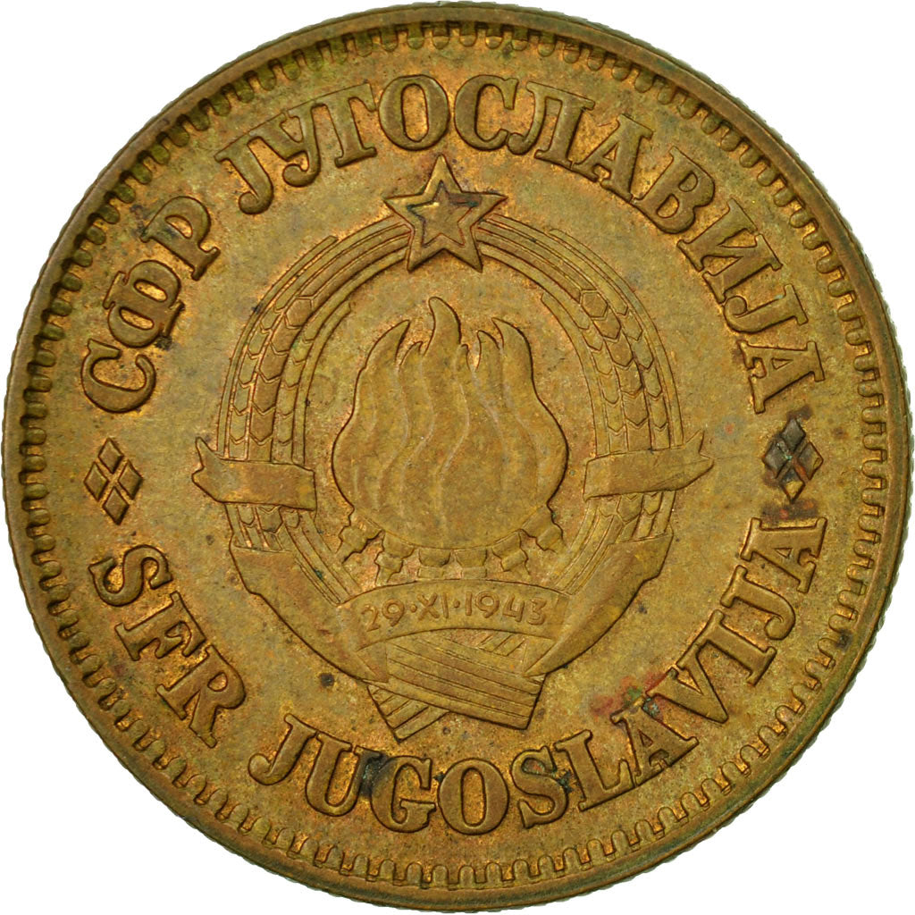 Coin, Yugoslavia, 50 Para, 1978, VF(20-25), Brass, KM:46.1