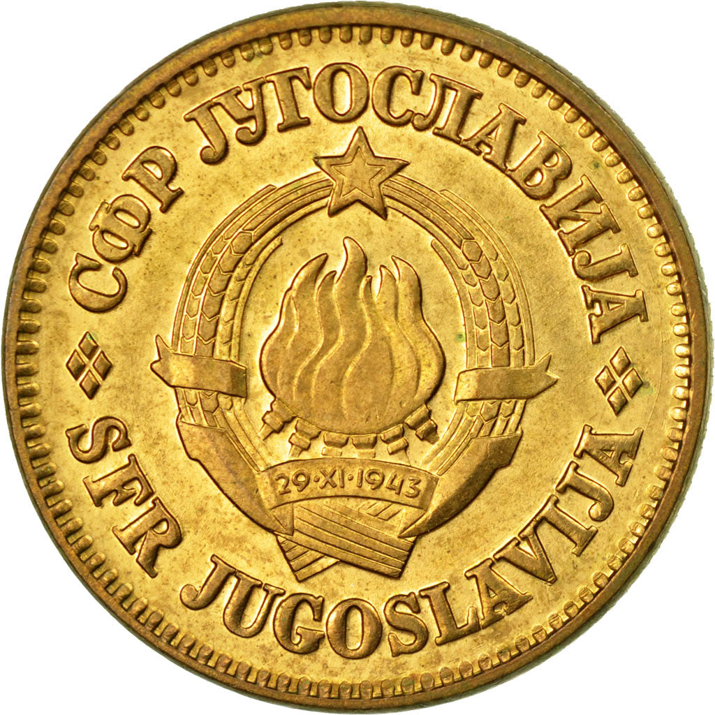 Coin, Yugoslavia, 50 Para, 1979, VF(30-35), Brass, KM:46.2