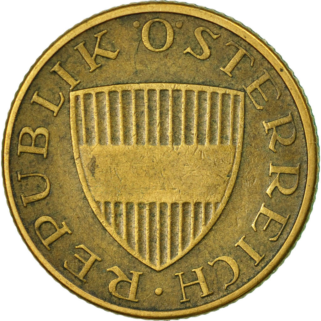 Coin, Austria, 50 Groschen, 1972, VF(30-35), Aluminum-Bronze, KM:2885
