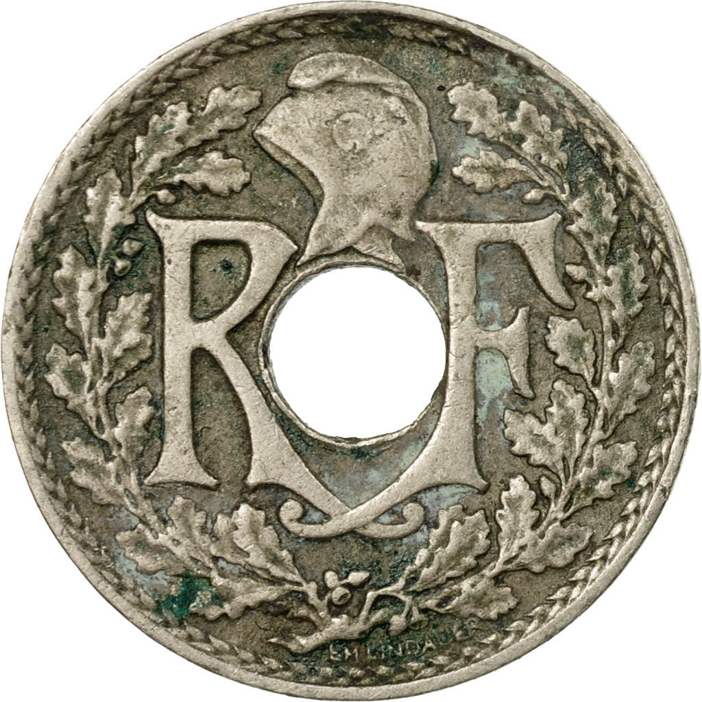 Monnaie, France, Lindauer, 5 Centimes, 1922, TB+, Copper-nickel, Gadoury:170