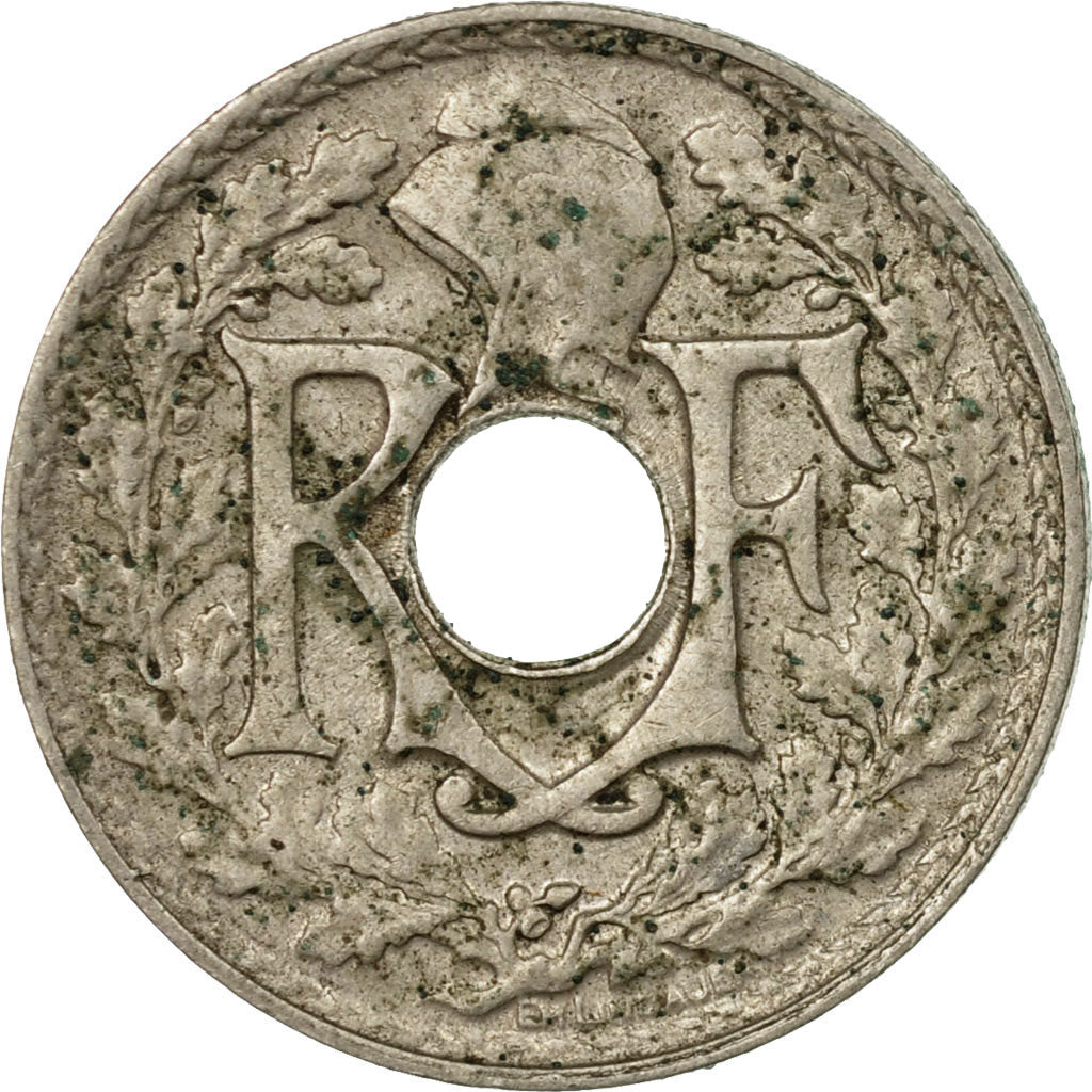 Moneda, Francia, Lindauer, 5 Centimes, 1930, BC+, Cobre - níquel, KM:875
