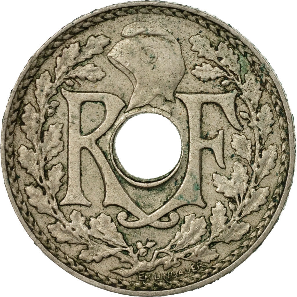 Coin, France, Lindauer, 5 Centimes, 1935, VF(30-35), Copper-nickel, KM:875