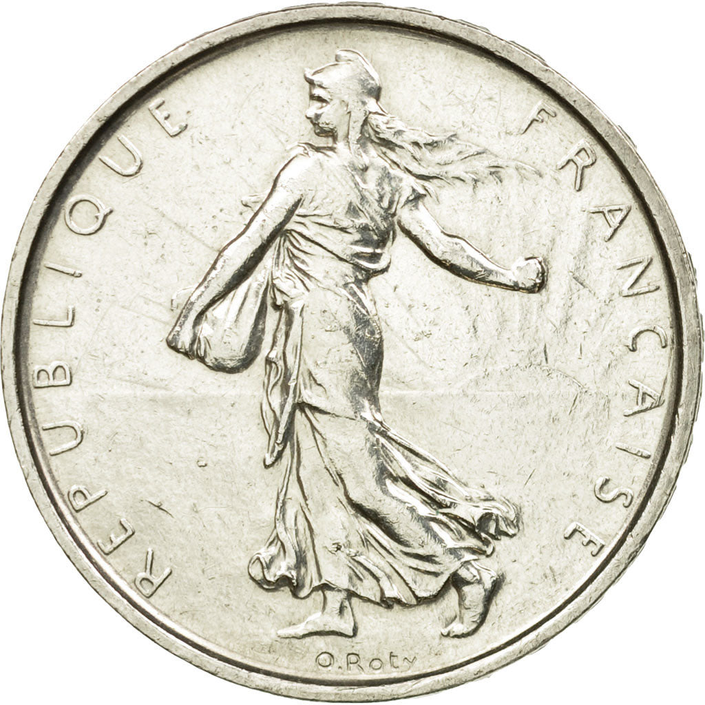 Moneta, Francia, Semeuse, 5 Francs, 1969, SPL-, Argento, KM:926, Gadoury:770