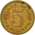 Moneta, Jugosławia, 5 Para, 1965, VF(30-35), Mosiądz, KM:42