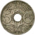 Moneta, Francja, Lindauer, 5 Centimes, 1925, VF(30-35), Miedź-Nikiel, KM:875