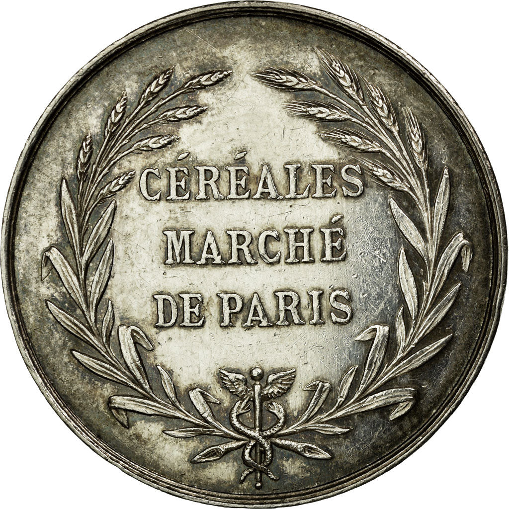 France, Token, Trades, 1873, AU(55-58), Silver