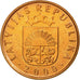 Coin, Latvia, 2 Santimi, 2000, MS(63), Copper Clad Steel, KM:21