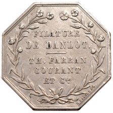 France, Trades, Token, 1850, EF(40-45), Silver, 12.94