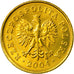 Coin, Poland, Grosz, 2004, Warsaw, MS(63), Brass, KM:276
