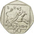 Moneda, Chipre, Abduction of Europa, 50 Cents, 2004, SC, Cobre - níquel, KM:66