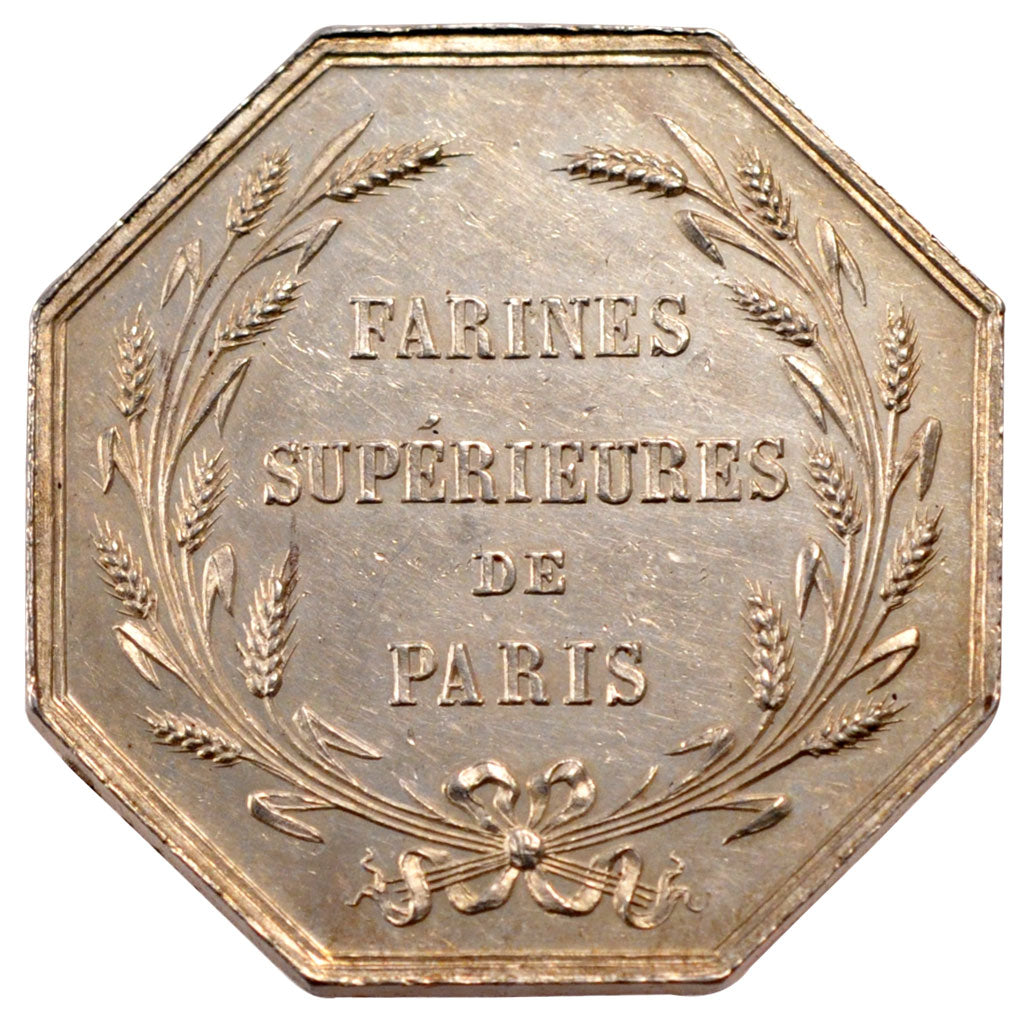 France, Trades, Token, 1868, AU(55-58), Silver, 13.92