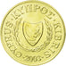 Coin, Cyprus, 2 Cents, 2003, AU(55-58), Nickel-brass, KM:54.3
