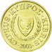 Münze, Zypern, Cent, 2003, UNZ, Nickel-brass, KM:53.3