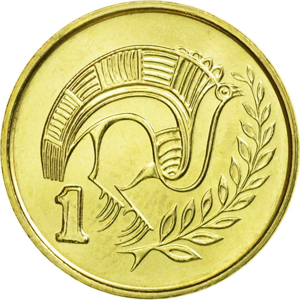 Moneta, Cipro, Cent, 2003, SPL-, Nichel-ottone, KM:53.3