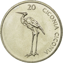 Moneta, Slovenia, 20 Tolarjev, 2006, Kremnica, SPL, Rame-nichel, KM:51