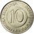 Monnaie, Slovénie, 10 Tolarjev, 2002, SPL, Copper-nickel, KM:41