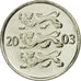 Coin, Estonia, 20 Senti, 2003, no mint, MS(63), Nickel plated steel, KM:23a